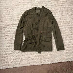 Hinge Olive Utility Jacket